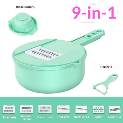 Home Vegetable Slicer And Grater For Shredding Slicing And Julienning